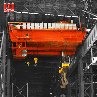 QDY Type 35 Ton 50 Ton 74 Ton Double Beam Bridge Foundry Crane z kabiną