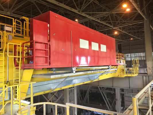 1 - 20t Metalurgiczne elektryczne suwnice pomostowe Pojedynczy dźwigar o rozpiętości 7,5 - 32m