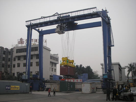 Suwnica bramowa Q235B z podwójną belką Heavy Duty 60 ton do portu