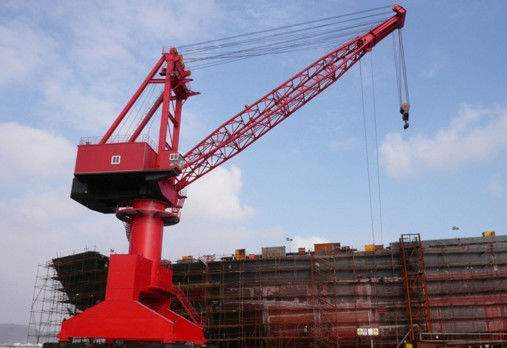 5-150 ton Single Jib Harbour Portal Żuraw w stoczni i porcie A6