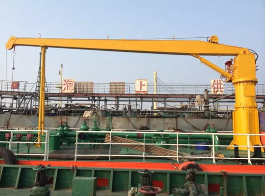 0 ~ 80 ton Hydrauliczny sztywny wysięgnik morski Żuraw pokładowy z obrotem BV 360 °