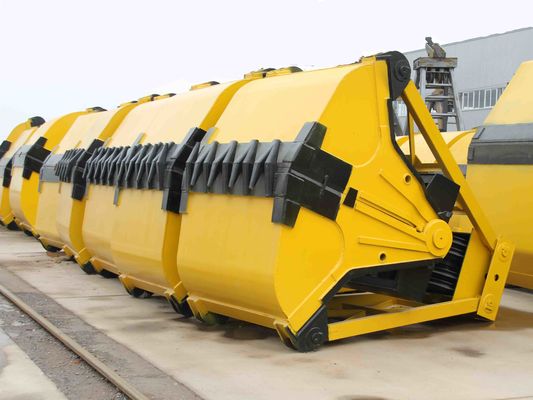 Mechaniczna łyżka do żurawia z czterema linami 0,5 CBM ~ 45 CBM Wysoka wytrzymałość