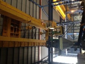 Dźwig pomostowy z podwójnym dźwigarem ISO 100 ton 30 ton Żuraw mostowy antykorozyjny