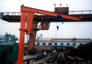 Wysokość podnoszenia 2000 ~ 6000 mm Żuraw kolumnowy A3 - A6 Wolnostojący