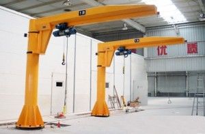 Wysokość podnoszenia 2000 ~ 6000 mm Żuraw kolumnowy A3 - A6 Wolnostojący