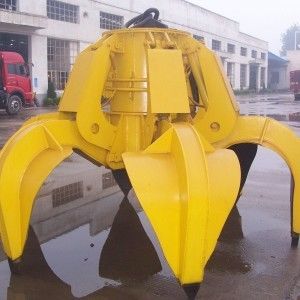 Chwytak hydrauliczny o dużej wytrzymałości do skórek pomarańczowych 2,5 m³ 3,0 m³