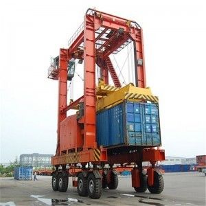 Bramowa hydrauliczna suwnica bramowa RTG Suwnica kontenerowa 6-30m Podnoszenie