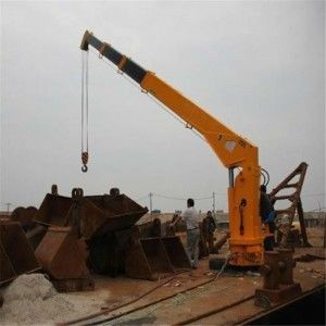 Statek towarowy Hydrauliczny wysięgnik teleskopowy Żuraw morski Żuraw pokładowy 0,5 ~ 20 ton