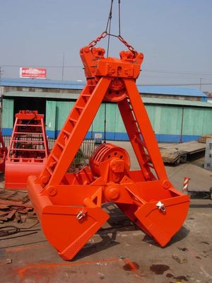 0,5 m³ - 10 m³ Łyżka chwytakowa z czterema linami Mechaniczne pogłębianie Energooszczędne
