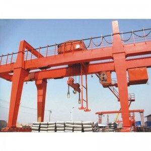 Typ U Subway Turn Slag Hook Dwudźwigarowa suwnica bramowa 75t M6 Outdoor