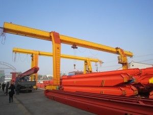 WEIHUA 5 ~ 32Ton MH Model suwnica bramowa do dużych obciążeń Jednobelkowa suwnica bramowa