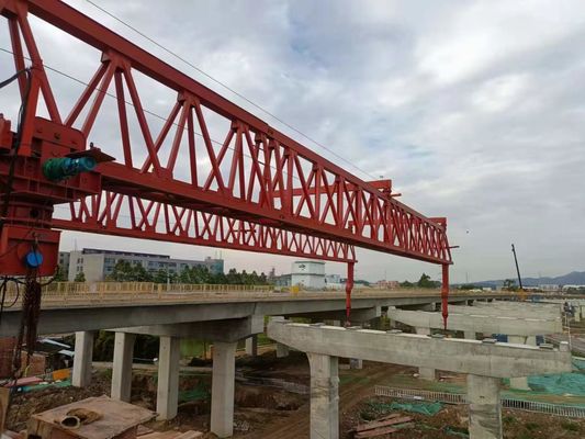 200-tonowa wyrzutnia belek Wyrzutnia dźwigarów mostowych Rozpiętość 50m 40m