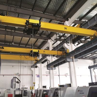 Suwnica pomostowa ISO SGS 10T z pojedynczym dźwigarem do elektrowni 30m / min