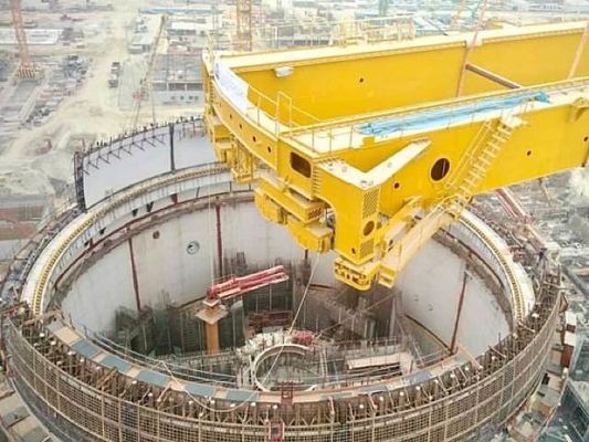 Rozpiętość 7,5 ~ 35 M Jądrowe dźwigi polarne do głowicy reaktora do montażu paliwa
