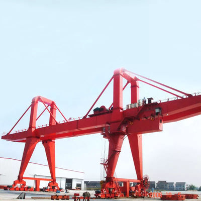 Heavy Duty 5 - 500t RTG Gumowa suwnica bramowa do zewnętrznych pudełek