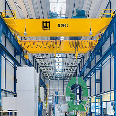 ISO 20 ton Schneider elektryczny dwudźwigarowy suwnica mostowa z otwartym wózkiem wciągarki