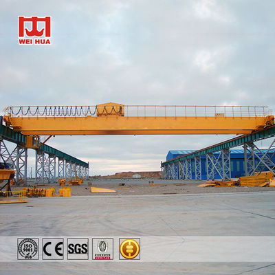 Suwnice dwudźwigarowe A5-A8 20 ton typu QD z otwartym wózkiem wciągarki