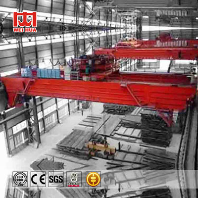 Wózek elektryczny Heavy Duty Suwnica pomostowa QD Double Beam 30 Ton Suwnica mostowa