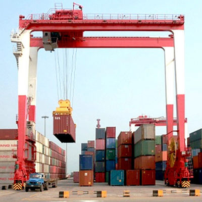 35t 40.5t Portal kontenerowy Suwnica bramowa Gumowa opona Suwnica bramowa A6 A7 A8