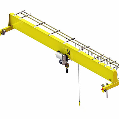 Kryty 0,5 -15 ton Suwnica pomostowa z pojedynczą belką Żuraw mostowy 400v 50hz 3 frazy