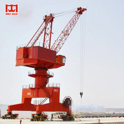 5-100 ton Single Jib Harbor Portal Żuraw w stoczni i porcie A6