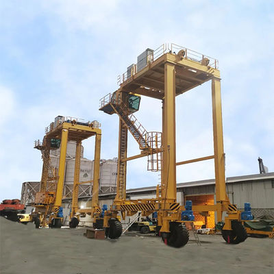 30 t 40,5 t portal kontenerowy suwnica bramowa gumowa opona A6 A7 A8