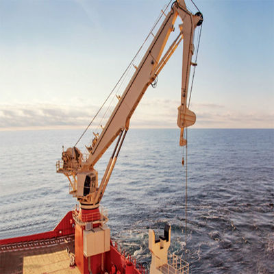 Statek towarowy Hydrauliczny wysięgnik teleskopowy Żuraw morski Żuraw pokładowy 0,5 ~ 20 ton