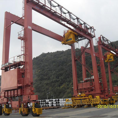 Suwnica bramowa RTG z oponami gumowymi 20 T 25 T do portu